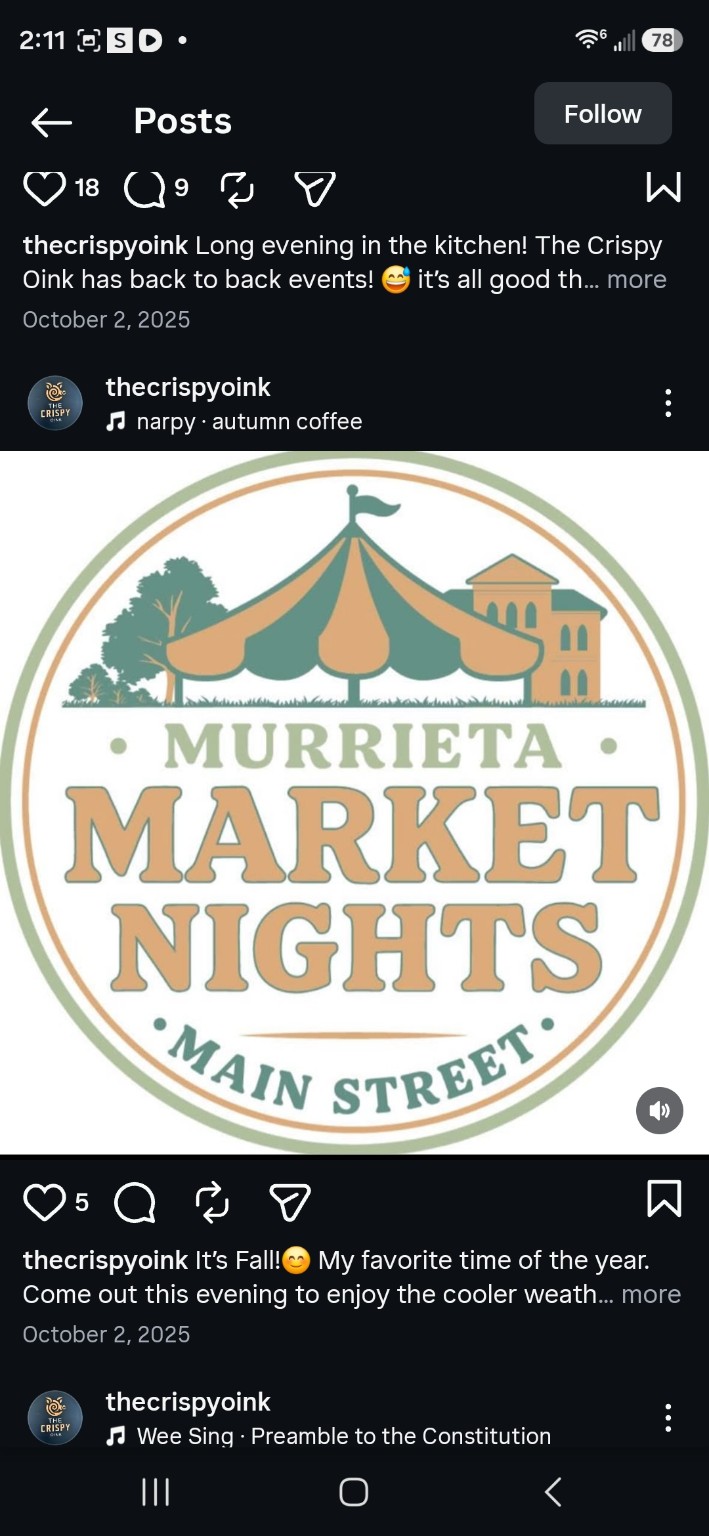 Murrieta Market Nights graphic